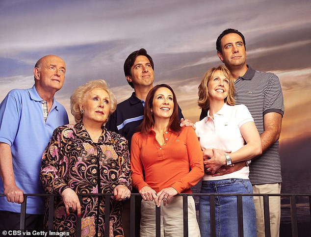 Everybody Loves Raymond star Ray Romano set a Guinness World Record when he was paid $1.94 million per episode for the beloved show's final season in 2005. From left, Peter Boyle, Doris Roberts, Romano, Patricia Heaton, Monica Horan and Brad Garrett in the last series