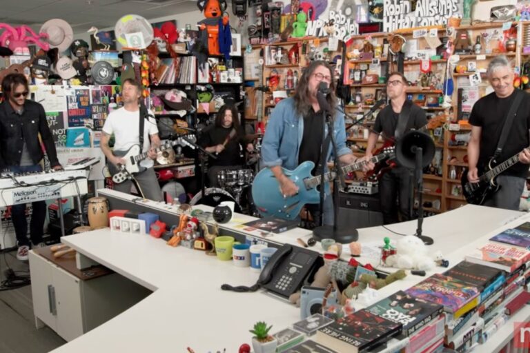 Foo Fighters Play NPR's 'Tiny Desk' Concert
