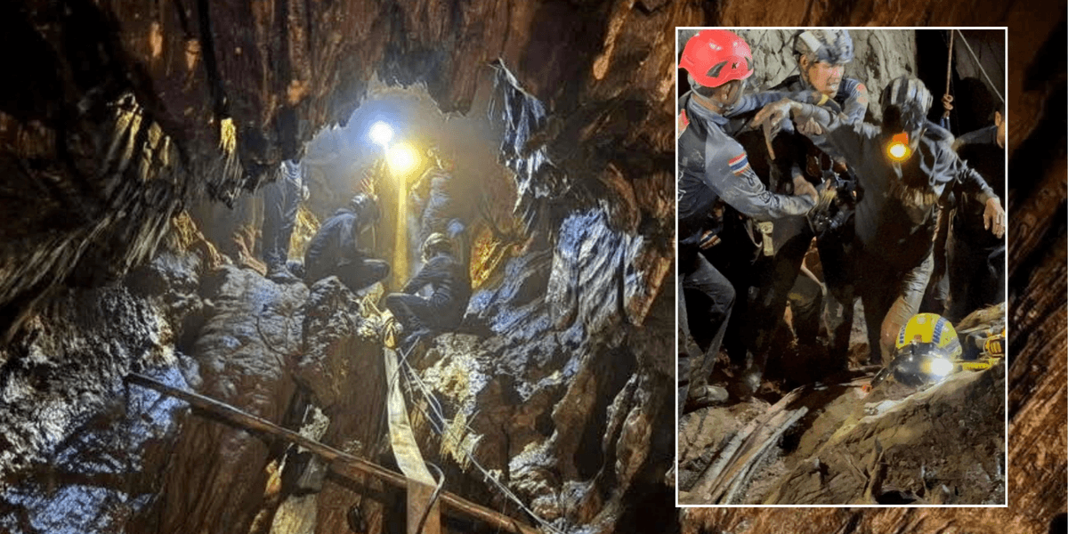 Four of five men rescued after being trapped in Laos cave for 10 days