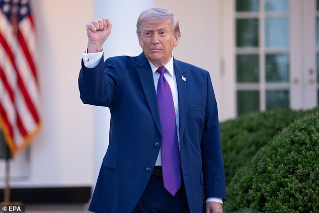 Last June, Donald Trump (pictured) said Iran's nuclear facilities were 'obliterated' by US and Israeli strikes during a 12-day war