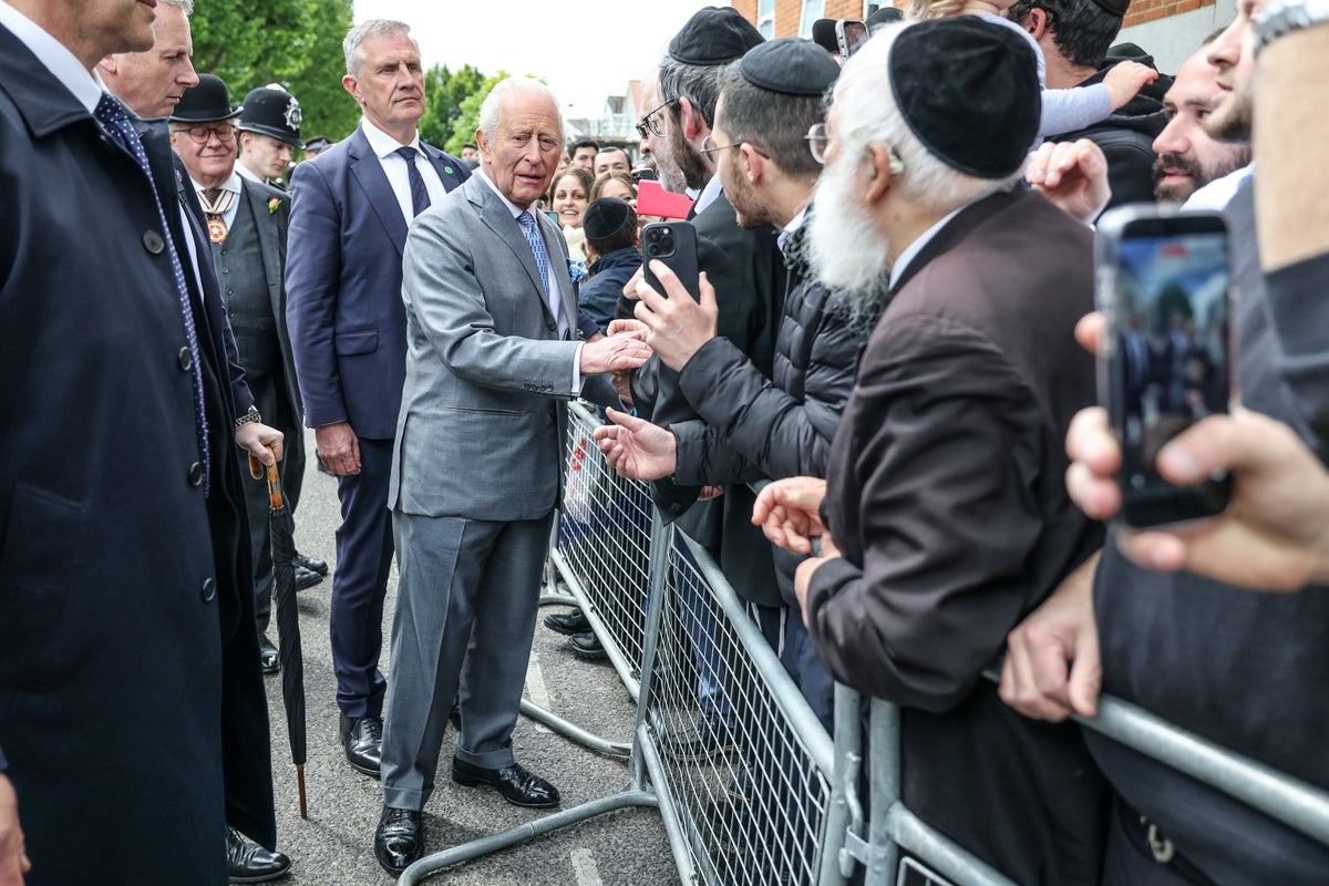 King Charles hailed as ‘genuine friend’ of Jewish community after meeting victims of Golders Green stabbings