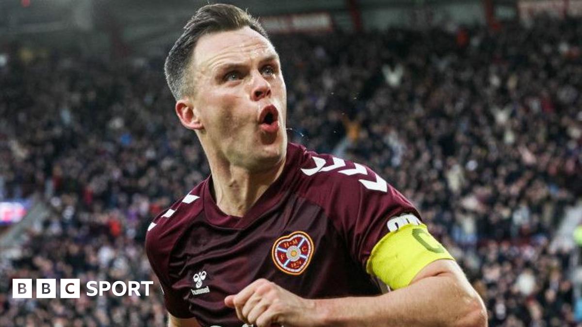Rangers head coach Danny Rohl and Hearts captain and striker Lawrence Shankland