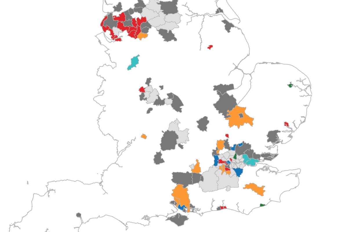 Local elections results in full: Live map for every seat across England, Wales and Scotland