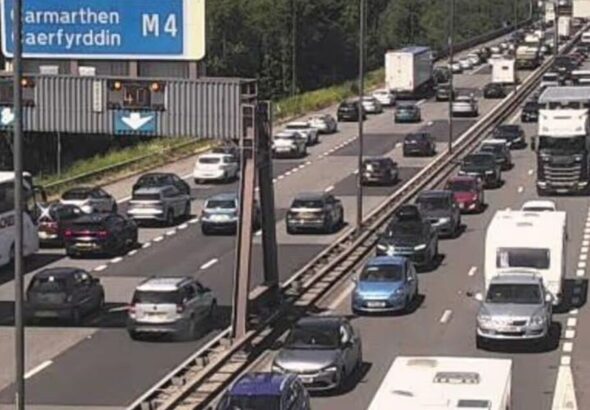 M4 traffic LIVE: Delays near Swansea and Port Talbot in Wales after multiple incidents | UK | News