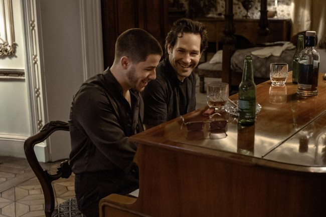 Paul Rudd and Nick Jonas in John Carney Musical