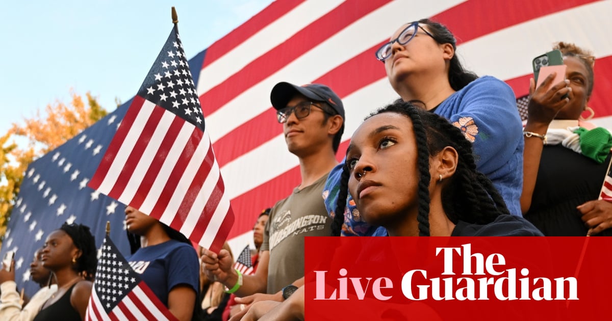 Pressure mounts on Democratic national committee chair over delayed 2024 election autopsy report  – US politics live