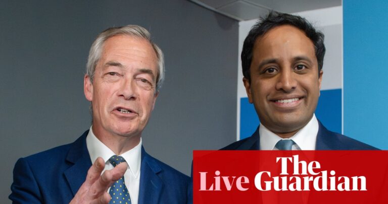 Reform UK plan to set up migrant detention centres in Green-voting areas condemned by other parties – UK politics live