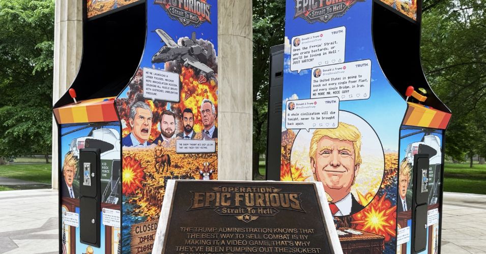 There's an Unhinged New Video Game About Trump and the Iran War