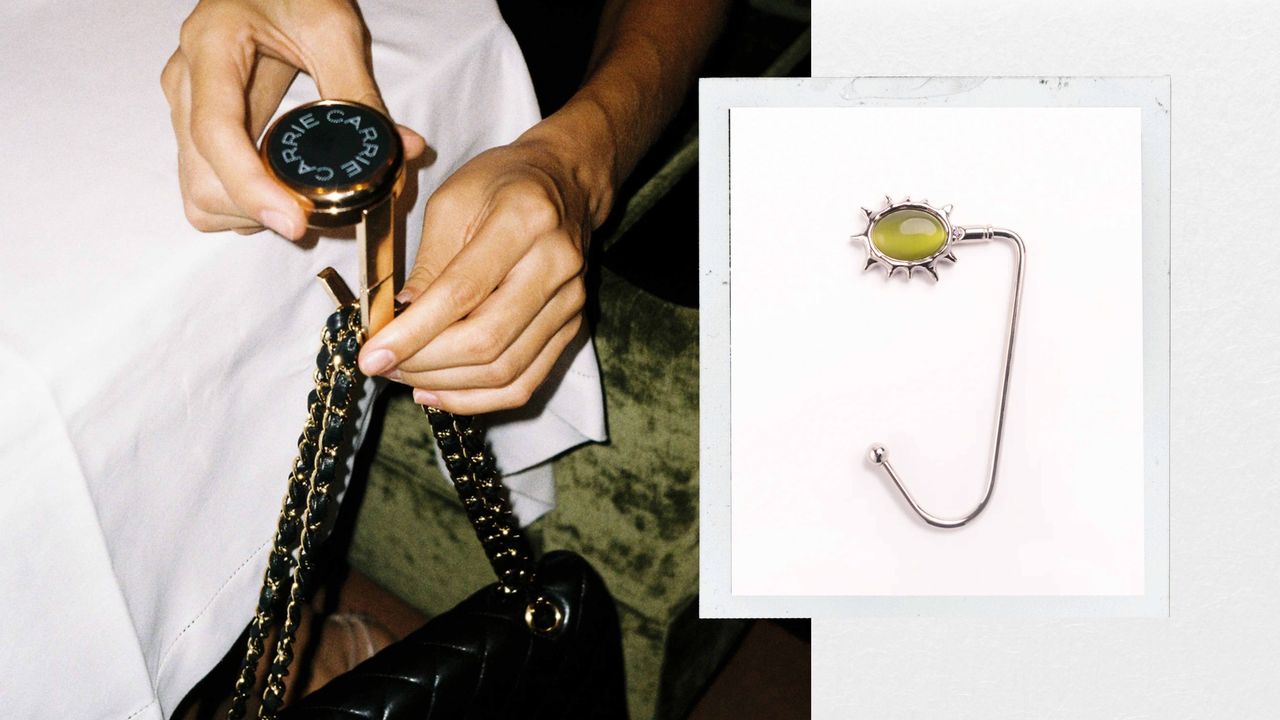 This Is Your Sign to Carry a Purse Hook With You