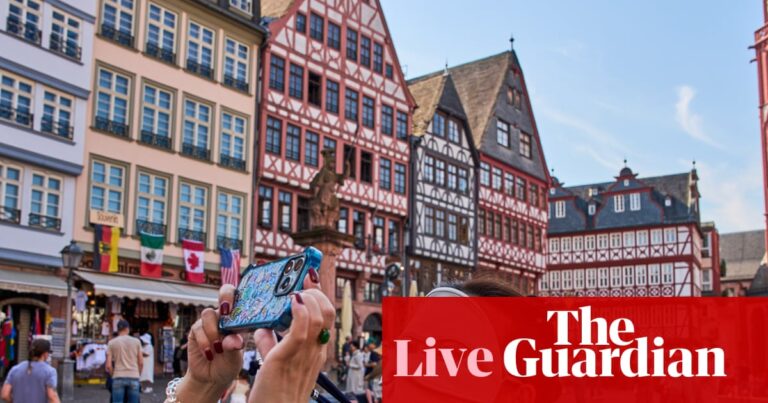 Germany braced for temperatures ‘well over 40C’ as Europe heatwave pushes east – live