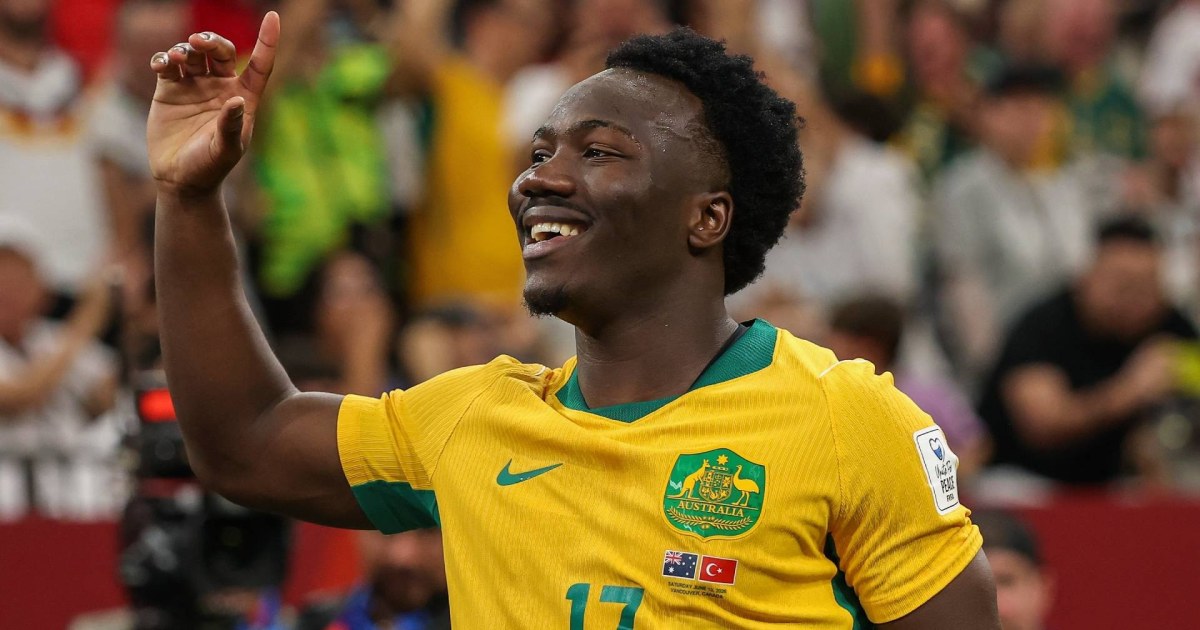 Golazo de Nestory Irankunda inaugura el marcador para Australia ante Turquía en el Mundial 2026