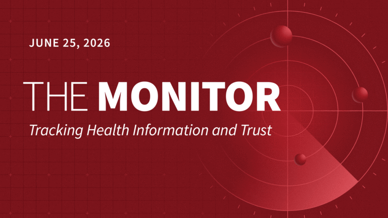 KFF Poll Shows Three in Ten Adults Turn to Social Media or AI for Health Information, with Lower-Income Adults More Likely to Cite Cost and Access Barriers as a Reason — The Monitor