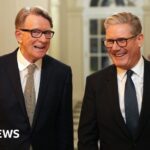 Key messages between Mandelson and ministers so far