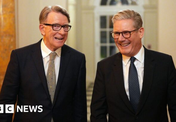 Key messages between Mandelson and ministers so far