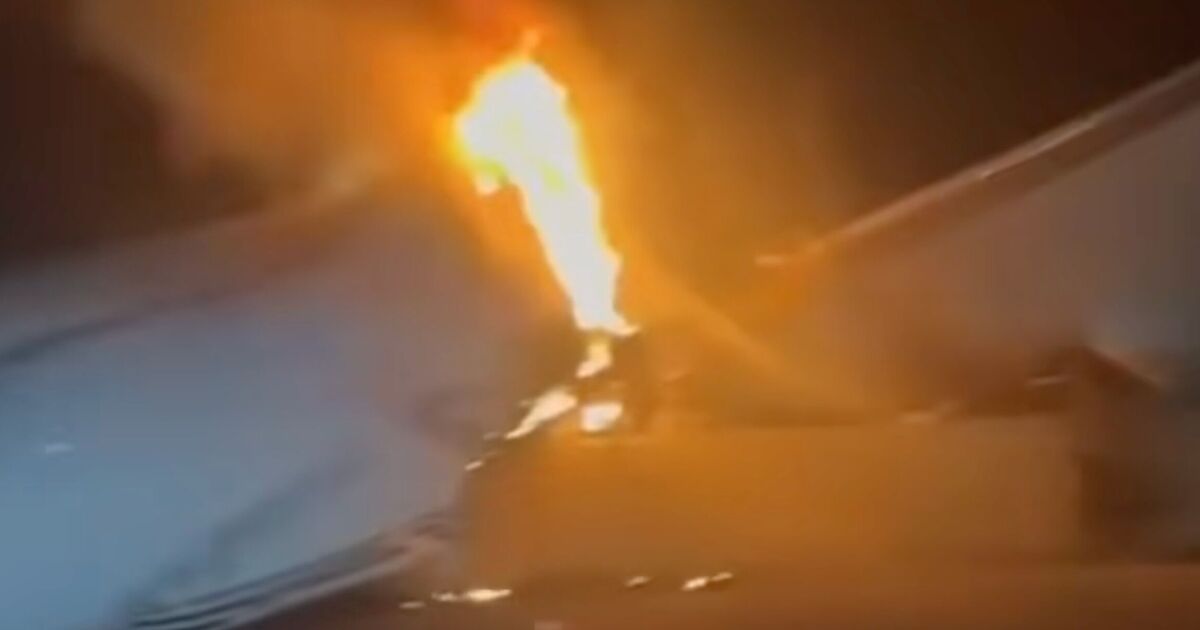 Laredo plane crash LIVE: Texas horror as jet smashes into motorway in fireball crash | US | News