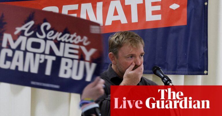 Maine votes as scandal-plagued Graham Platner seeks Democratic Senate primary win - US politics live