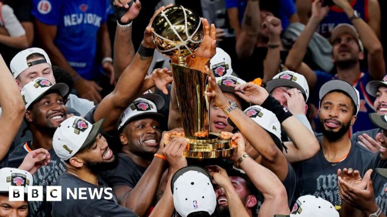 New York Knicks win NBA championship for first time in over 50 years