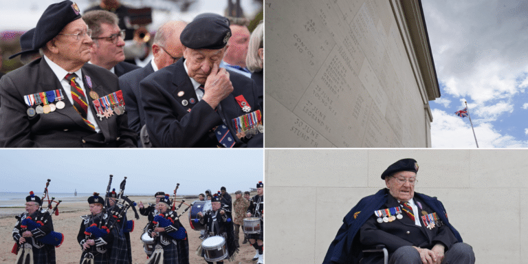 Normandy falls silent on 82nd anniversary in remembrance of fallen soldiers