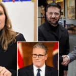 President Zelensky reveals his wife sent regards to King Charles before Keir Starmer