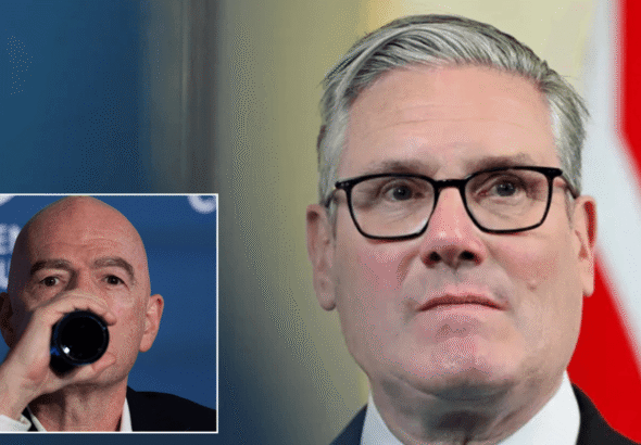 Sir Keir Starmer lays into Fifa claiming bottle ban is 'about making money'