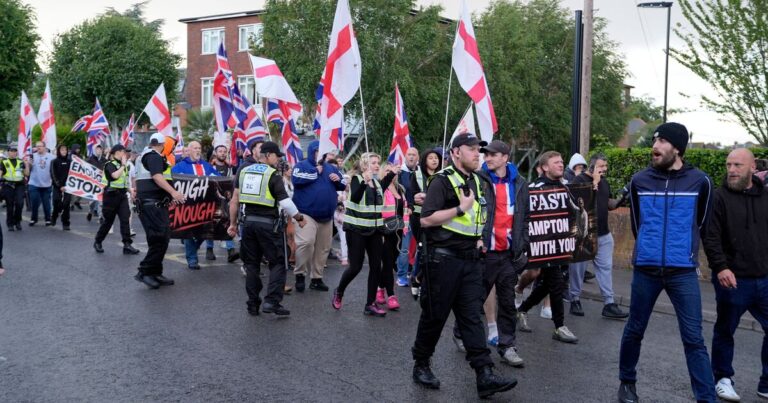 Southampton protest LIVE: Large crowds march through city after Henry Nowak murder | UK | News