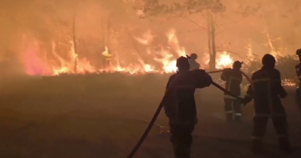 Battling wildfires across Europe