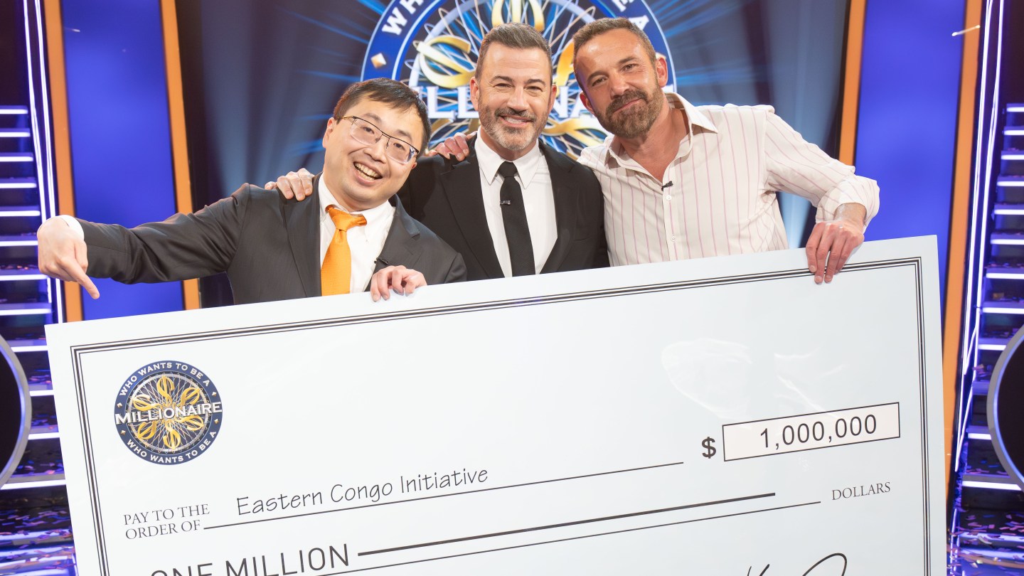 Ben Affleck, Jeopardy! Champ Win Who Wants to Be a Millionaire