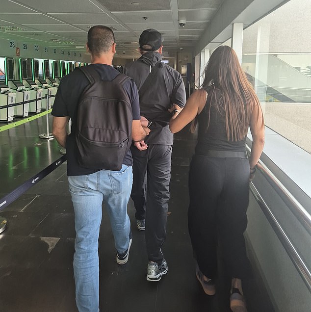The 46-year-old, who was wanted on suspicion of attempted murder, was detained by police moments after stepping off his flight at Tenerife South Airport