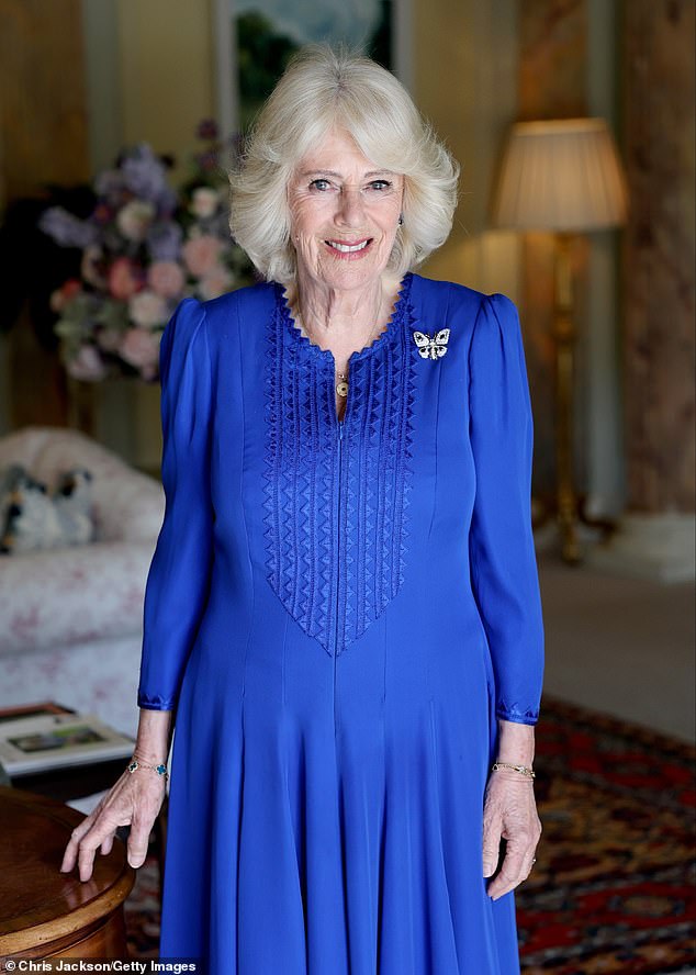 The Queen has marked her 79th birthday today with a new portrait, taken at Hillsborough Castle in Northern Ireland