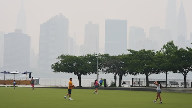 Hazy skies from wildfire smoke unlikely to cancel World Cup final in New Jersey