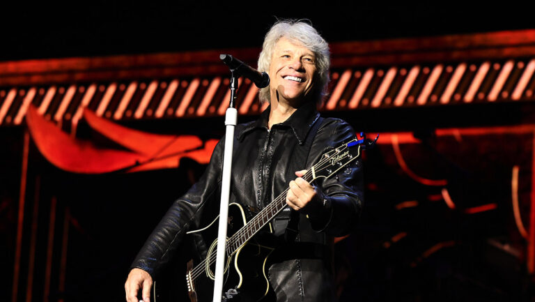 Bon Jovi performs onstage at the Forever Tour Kick Off - New York at Madison Square Garden on July 07, 2026 in New York City.