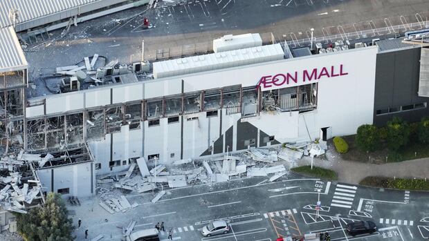 Magnitude-7.1 earthquake shakes part of southern Japan, injuring dozens and damaging buildings