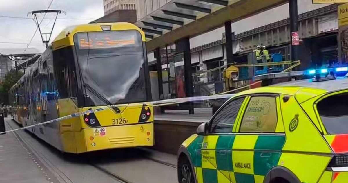 Manchester incident LIVE: Police and paramedics swarm Market Street as trams halted | UK | News