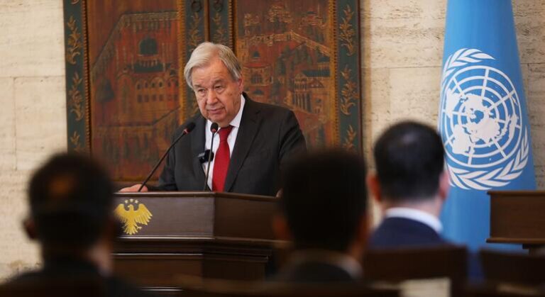 UN chief hails Syria’s ‘moment of possibility’ on first visit since fall of Assad regime