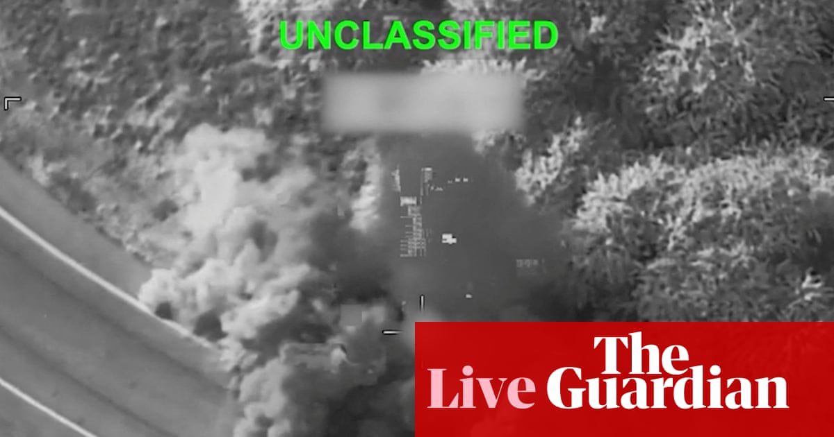 US strikes on Iran reportedly hit airport and bridges – Middle East crisis live