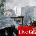 Zelenskyy calls for ‘strong decisions’ at Nato summit after Russia kills 11 in overnight strikes on Kyiv – Europe live