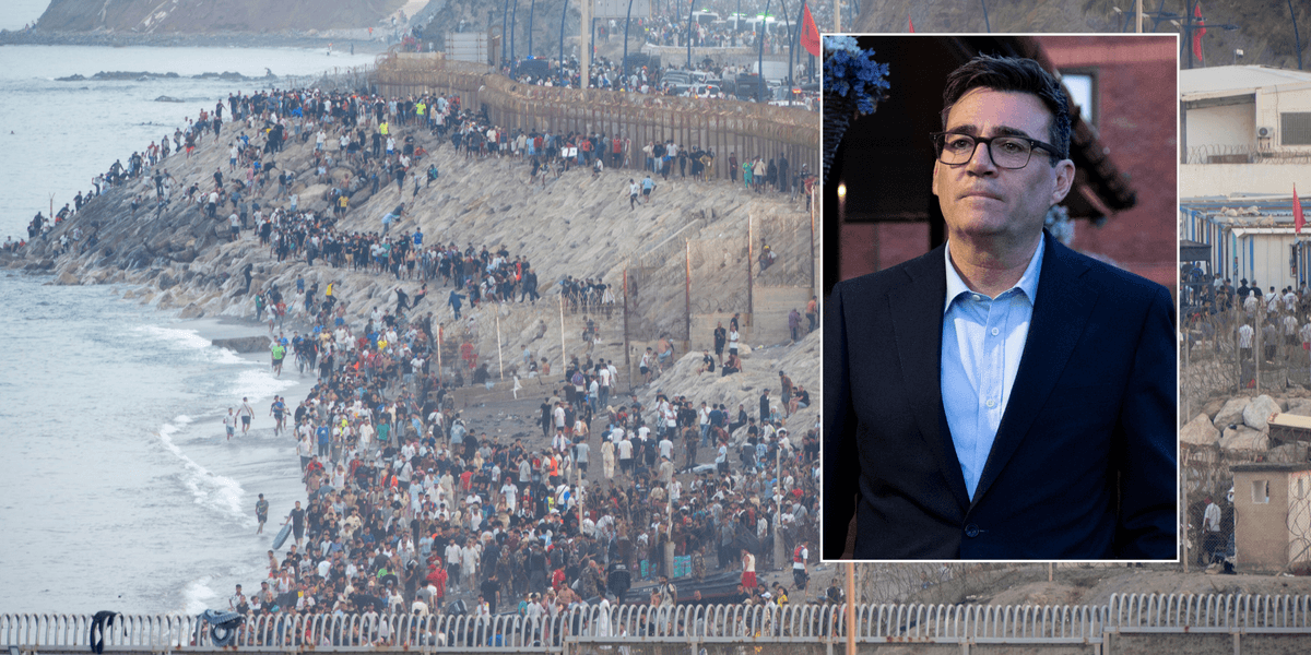 Andy Burnham told to set out immigration plan IMMEDIATELY as PM reacts to ‘concerning’ Ceuta migrant invasion