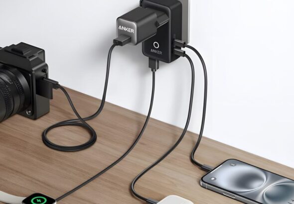 Anker’s travel charger works in almost any country and is down to $20