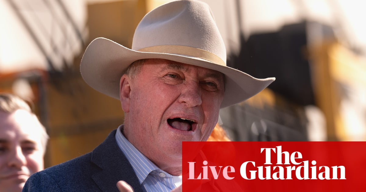 Australia news live: Joyce calls One Nation byelection win ‘decisive’ and ‘humbling’; Oscar Jenkins gives first interview since Russia conviction