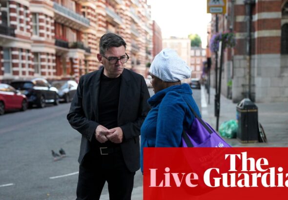 Burnham pledges to get thousands of rough sleepers off streets for Christmas – UK politics live