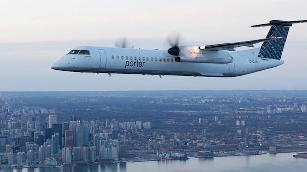 Flight to Toronto cancelled over child standing on seat: Porter Airlines