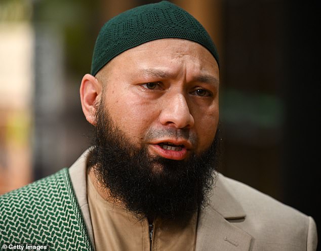 Mothin Ali, Deputy Leader of the Green Party, is interviewed on the first day of the Green Party Conference in 2025
