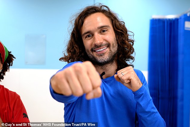 Fitness guru Joe Wicks (pictured) has become the latest celebrity to quit the Cotswolds after selling his six-bed £3.25million mansion