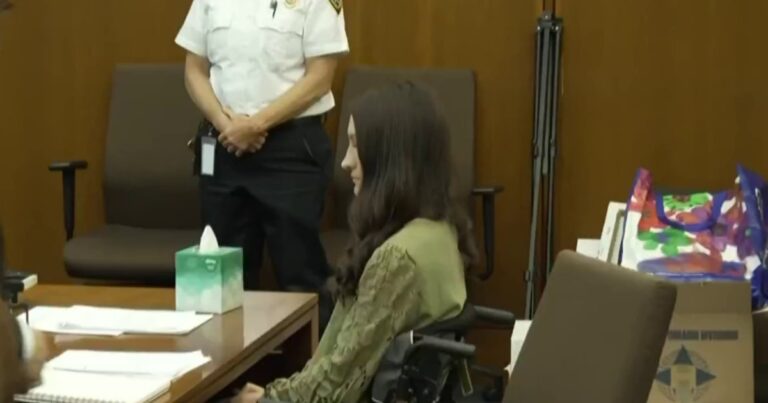Lindsay Clancy breaks down in court during graphic testimony on her children's autopsies