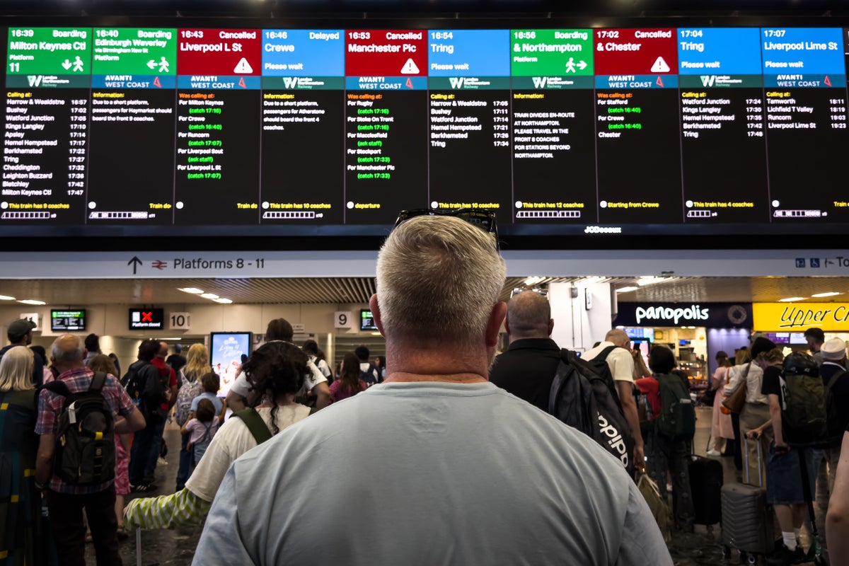 Mapped: All the UK rail lines disrupted by major power outage