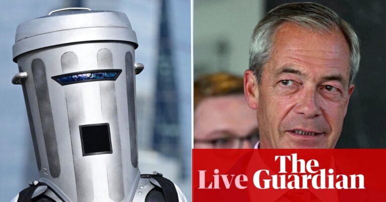 Nigel Farage says he won’t attend count in Clacton byelection against Count Binface - UK politics live | Politics