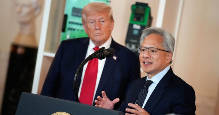 Nvidia CEO Jensen Huang Took a Call From Donald Trump in the Middle of an All-Hands