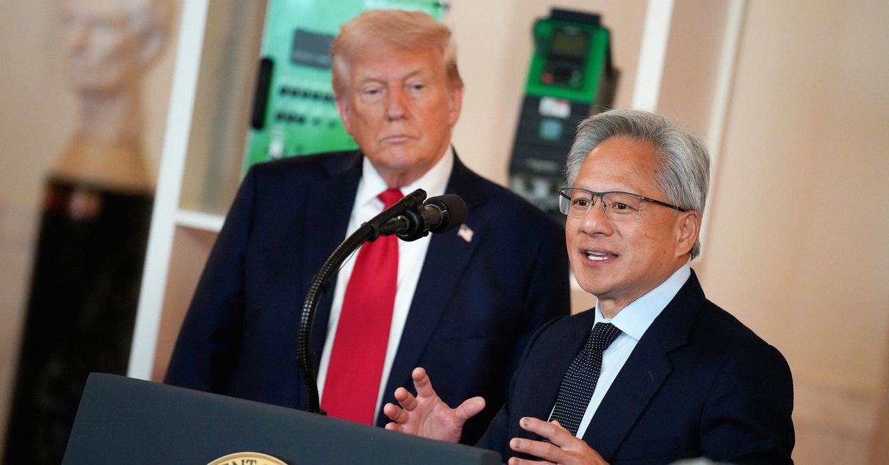 Nvidia CEO Jensen Huang Took a Call From Donald Trump in the Middle of an All-Hands