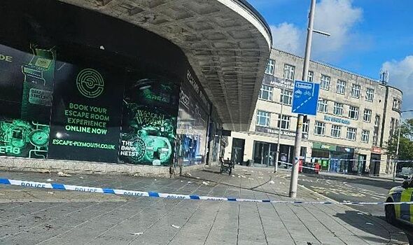 Plymouth stabbing: City centre closed off by police after knife attack