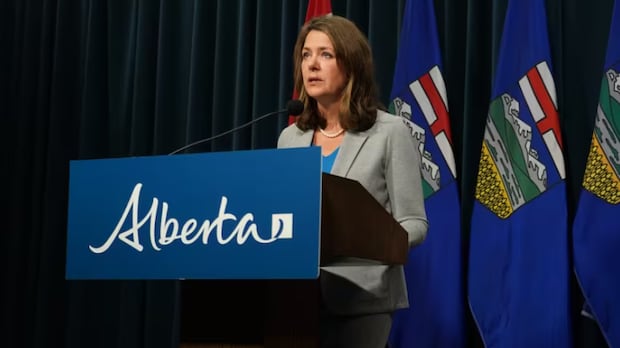 Premier Danielle Smith takes questions at virtual town hall on data centres in Alberta, NDP calls for pause